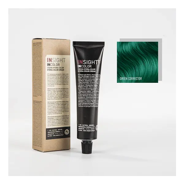 Купить Корректор зелёный GREEN CORRECTOR INCOLOR, 60 мл Insight Professional Корректор зелёный GREEN CORRECTOR INCOLOR, 60 мл