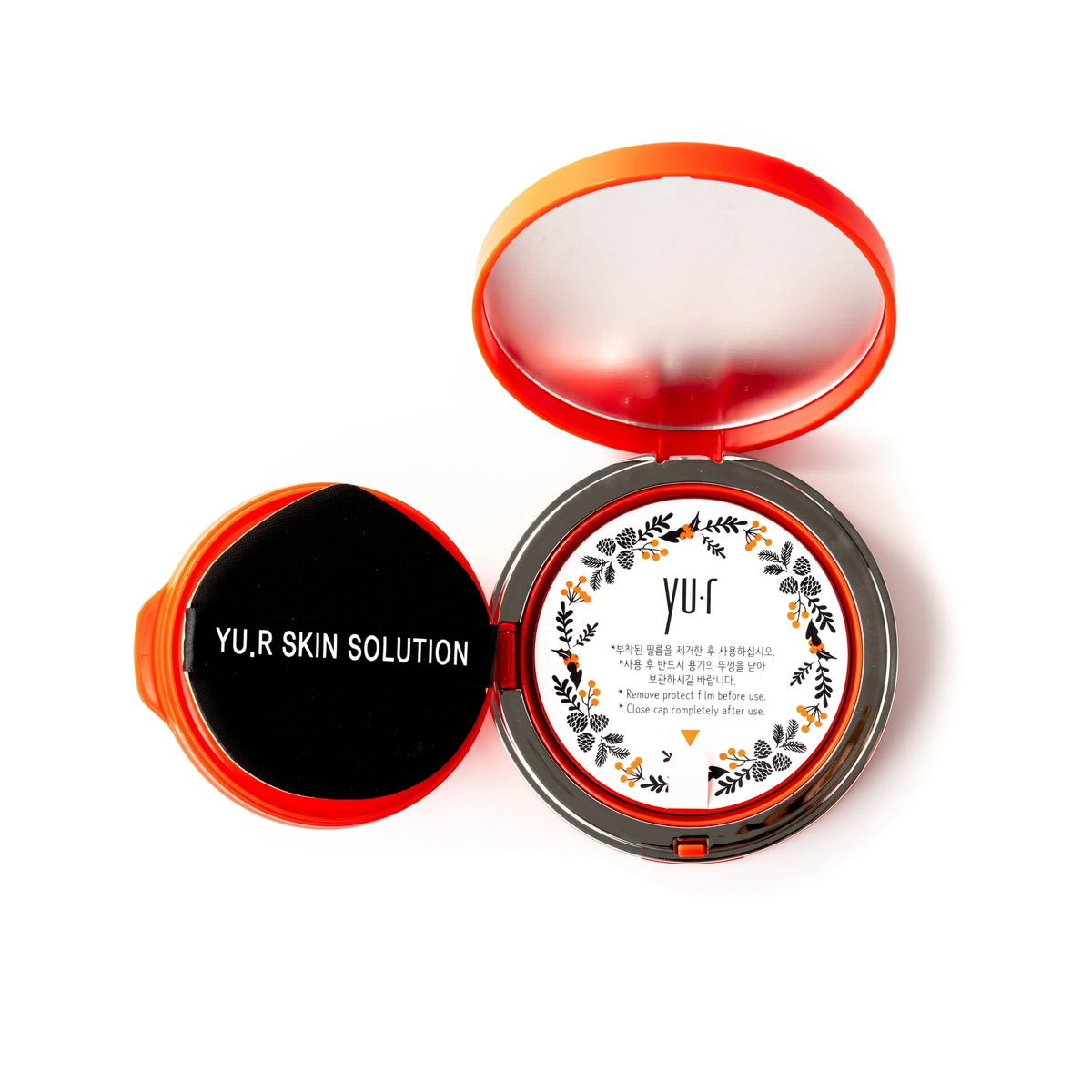 YU-R Увлажняющий тональный кушон тон 21 Yu.R Moist Layer Cushion SPF50+ PA +++, 25 гр
