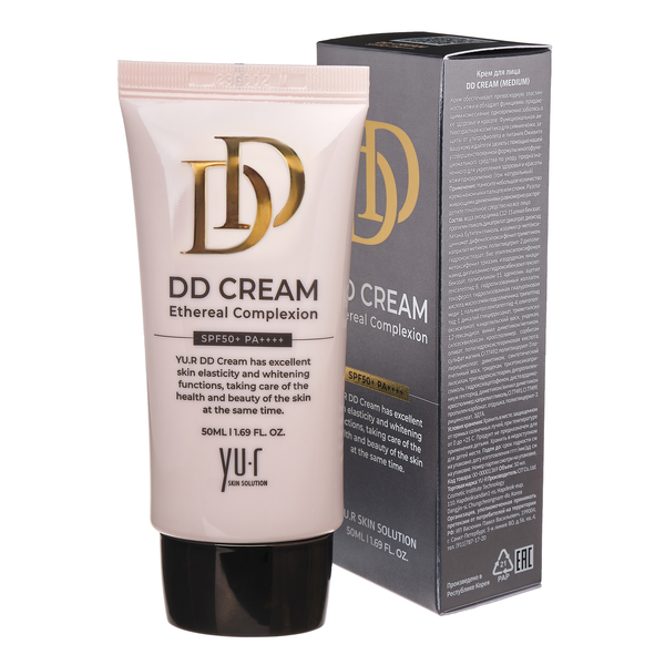Купить Крем корректирующий для лица Yu.r DD Cream (Medium), SPF50+, PA++++, 50 мл YU-R Крем корректирующий для лица Yu.r DD Cream (Medium), SPF50+, PA++++, 50 мл