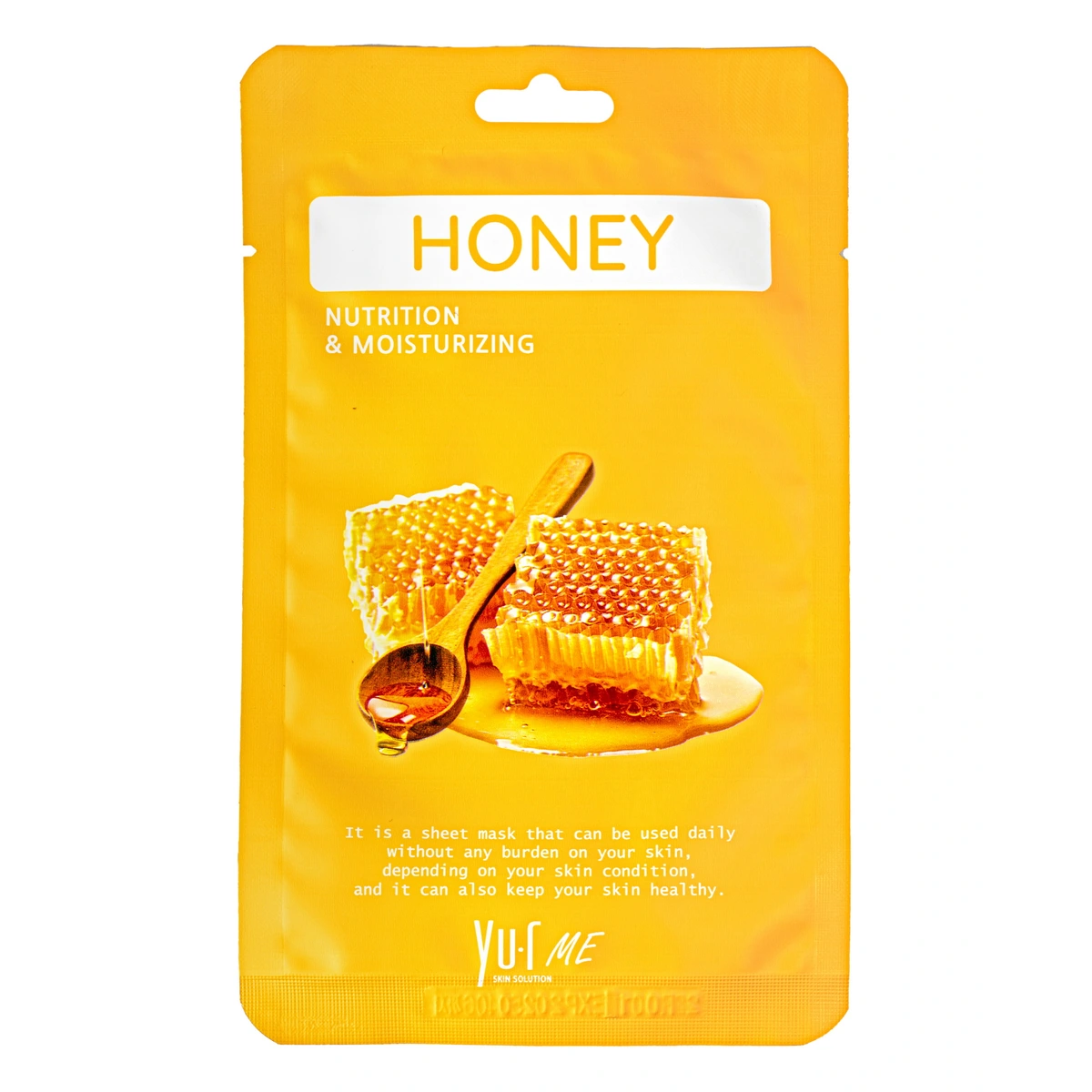 YU-R ME Тканевая маска для лица с экстрактом мёда Yu.R Me Honey Sheet Mask, 25 г