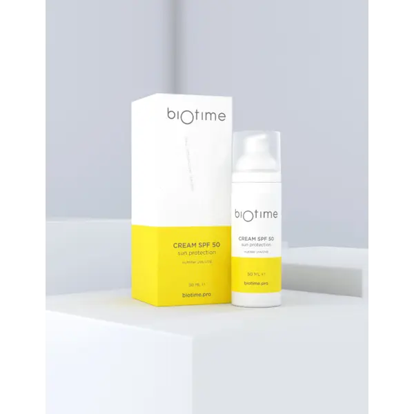 Купить Солнцезащитный крем SPF 50 (Cream SPF 50) Biotime, 50 мл BIOTIME Солнцезащитный крем SPF 50 (Cream SPF 50) Biotime, 50 мл
