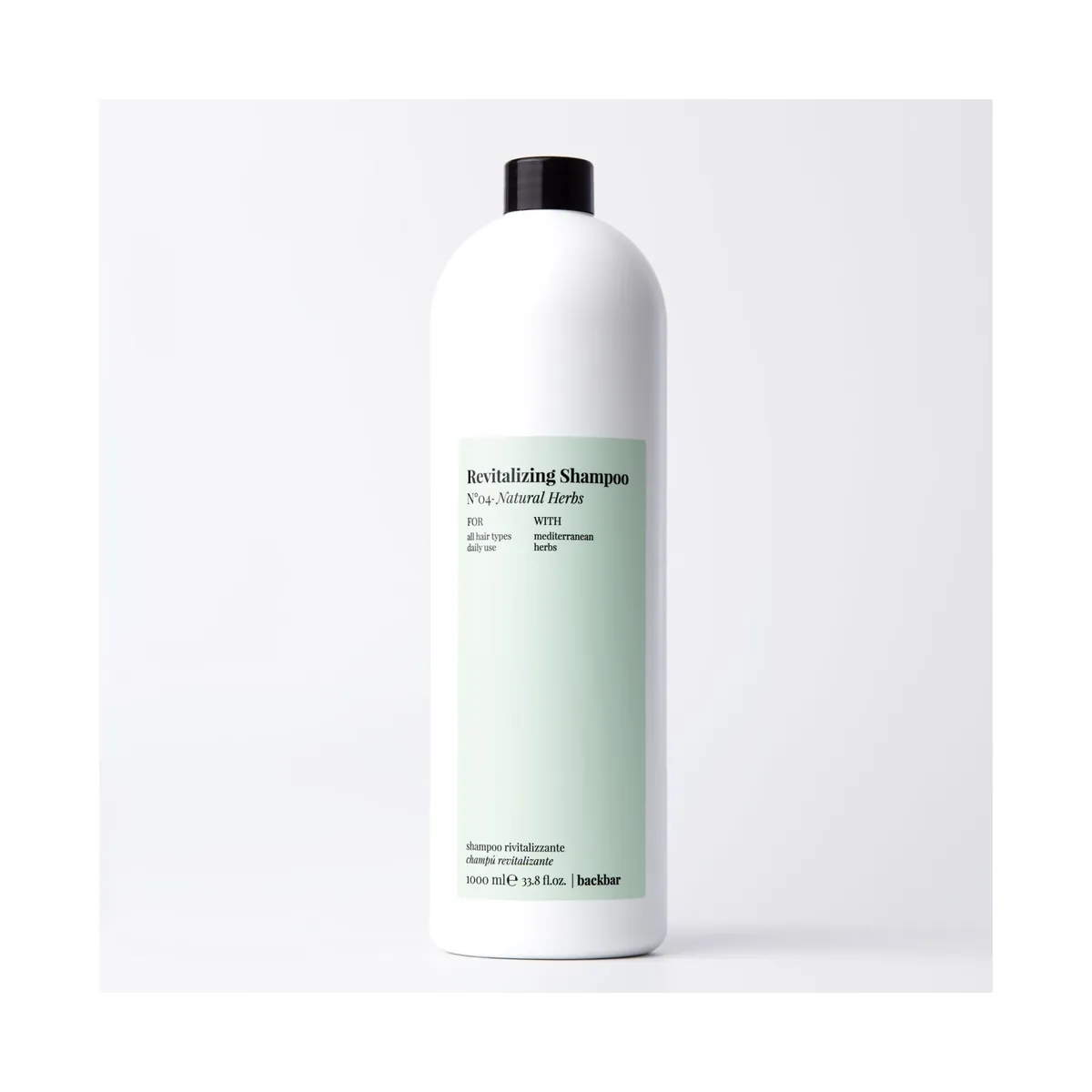Купить Шампунь Восстанавливающий для всех типов волос №04 Back Bar Revitalizing Shampoo, 1000 мл FarmaVita Шампунь Восстанавливающий для всех типов волос №04 Back Bar Revitalizing Shampoo, 1000 мл