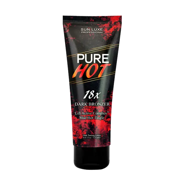 SUN LUXE Крем для загара в солярии "PURE HOT 18x", 125 мл