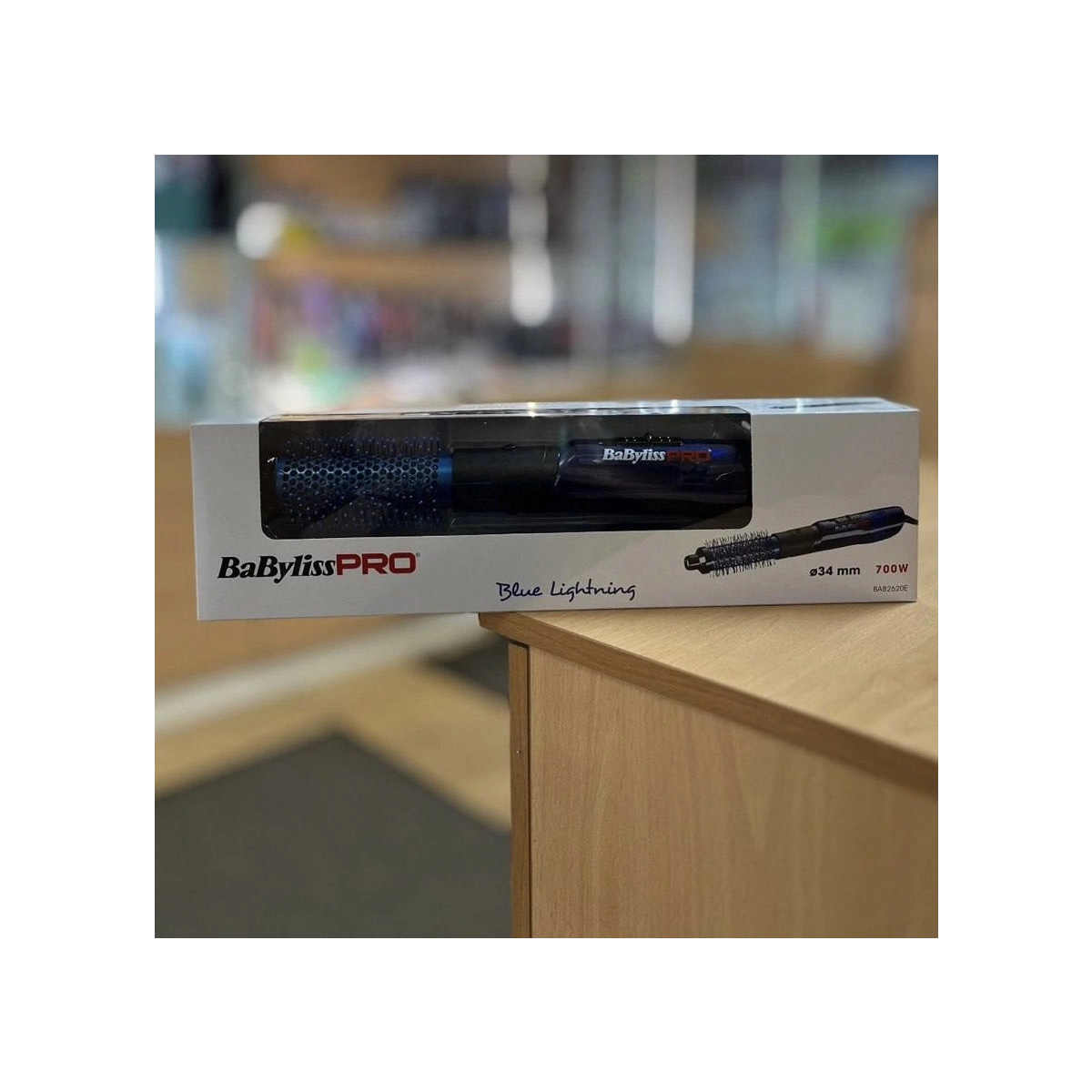 Купить Фен-щетка BaByliss PRO Blue Lighting 34 мм 700 W, Синяя Babyliss Фен-щетка BaByliss PRO Blue Lighting 34 мм 700 W, Синяя