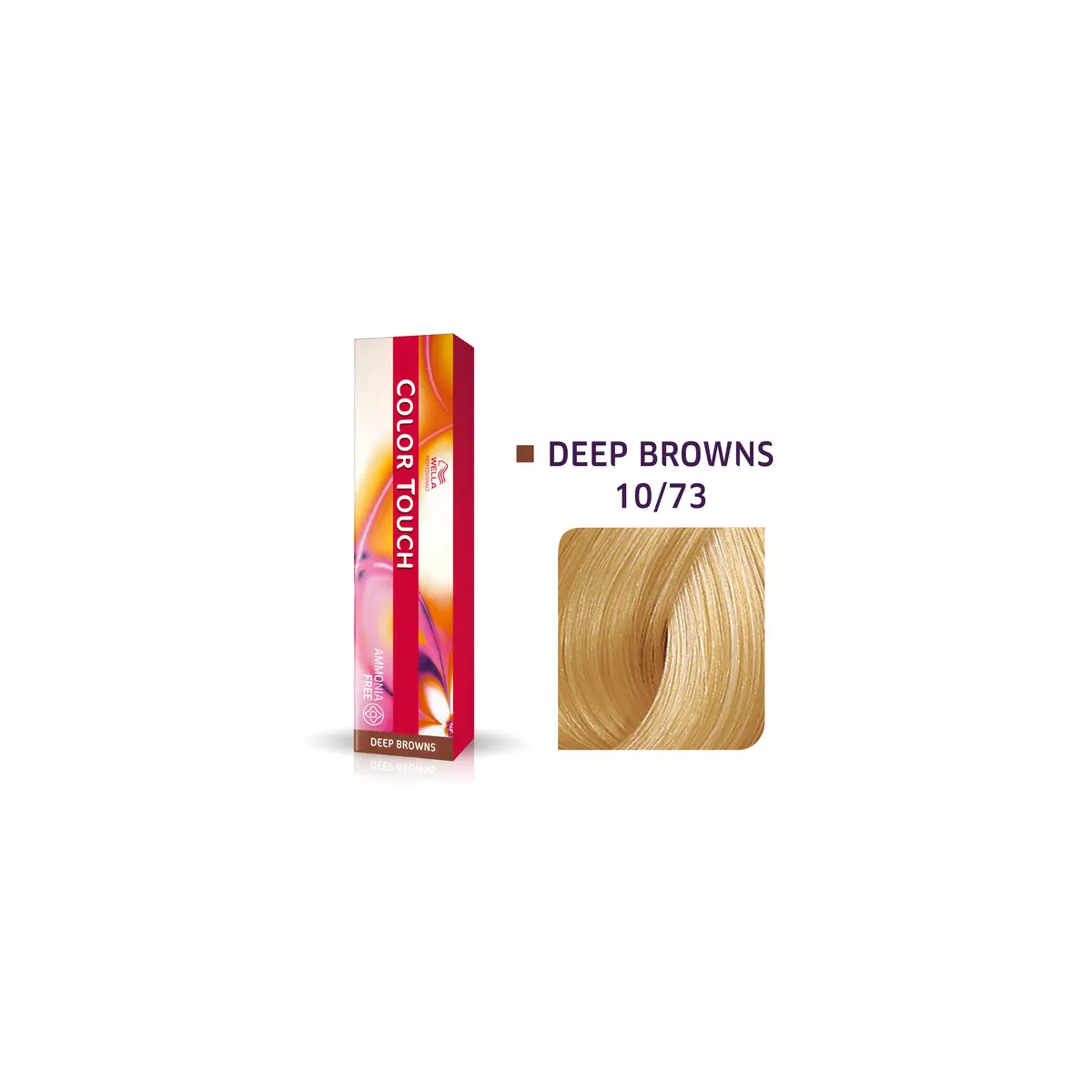Wella Professionals 10/73 сандаловое дерево, тонир. крем-краска д/волос без аммиака Color Touch, 60 мл