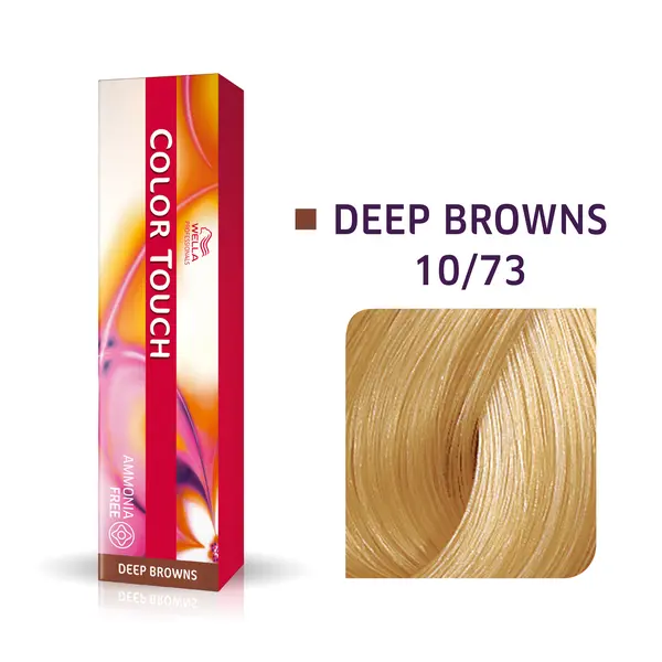 Wella Professionals 10/73 сандаловое дерево, тонир. крем-краска д/волос без аммиака Color Touch, 60 мл