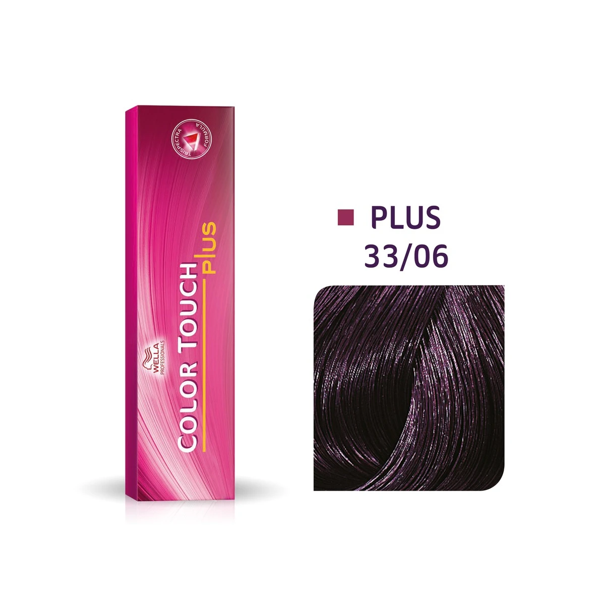 Wella Professionals 33/06 фуксия, крем-краска оттеночная Color Touch Plus, 60 мл