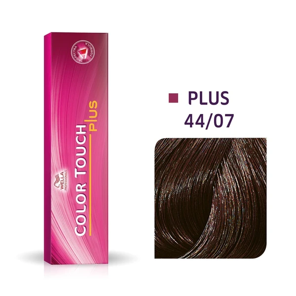 Wella Professionals 44/07 сакура, крем-краска оттеночная Color Touch Plus, 60 мл