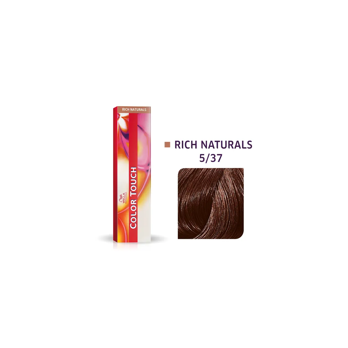 Wella Professionals 5/37 принцесса амазонок, тонир. крем-краска д/волос без аммиака Color Touch, 60 мл