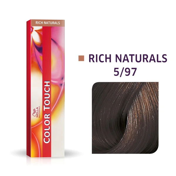 Wella Professionals 5/97 светло-коричневый сандре, крем-краска для волос Color Touch, 60 мл