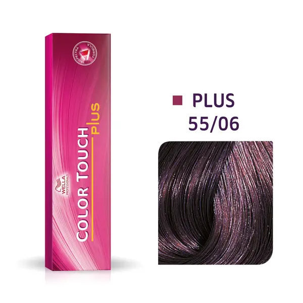 Wella Professionals 55/06 пион, крем-краска оттеночная Color Touch Plus, 60 мл