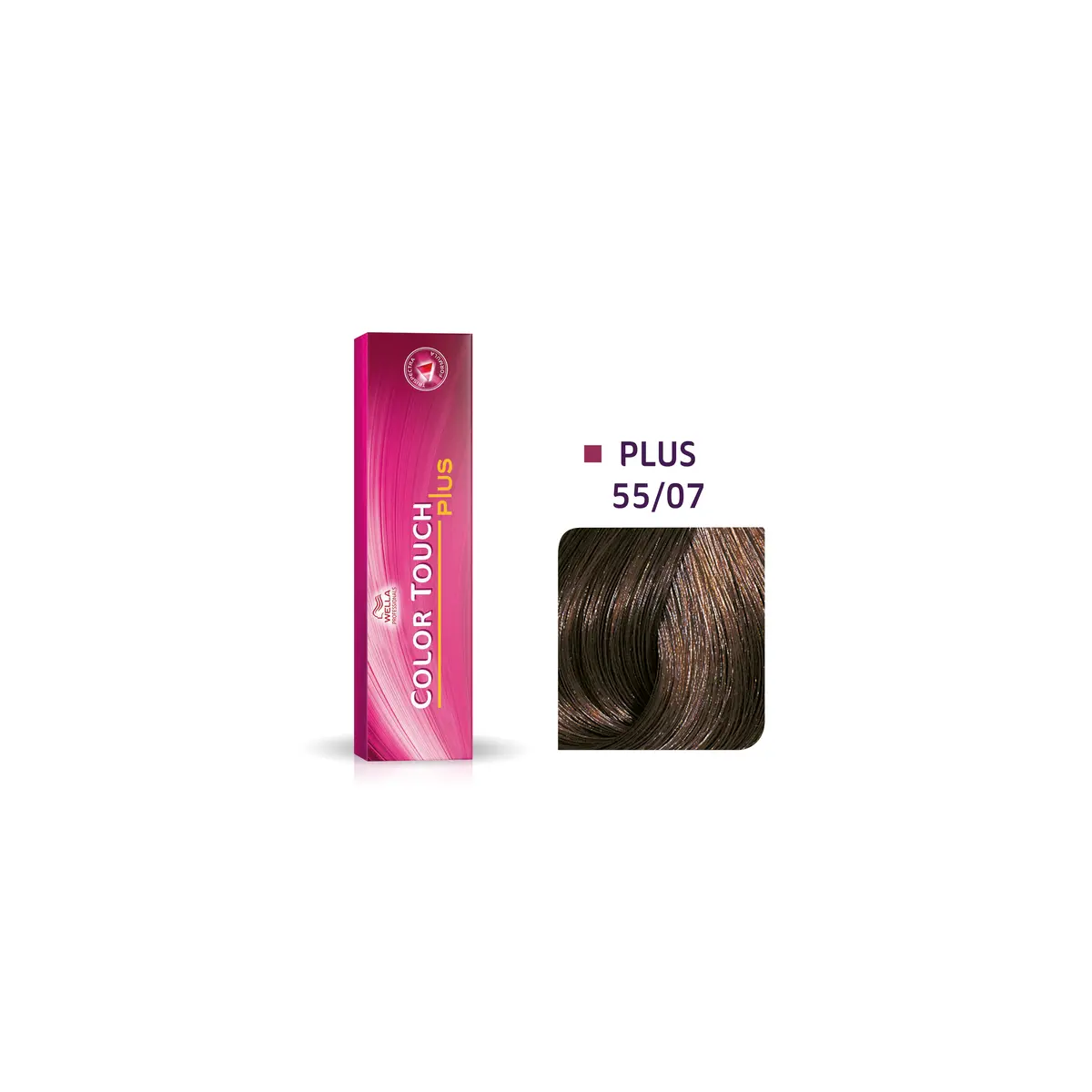 Wella Professionals 55/07 кедр, крем-краска оттеночная Color Touch Plus, 60 мл