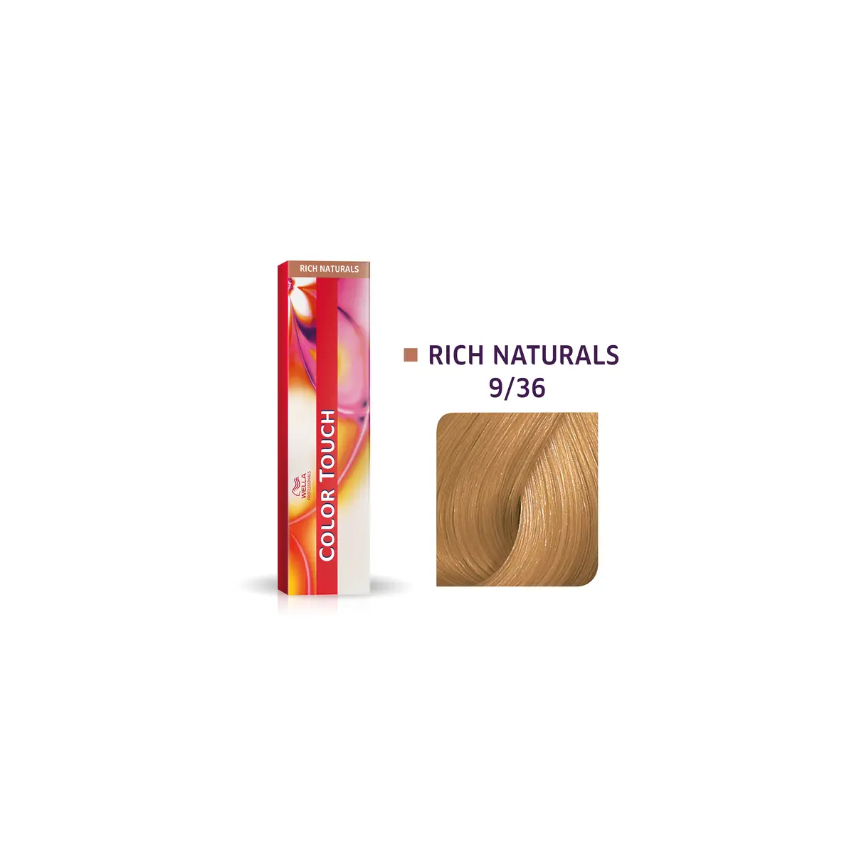 Wella Professionals 9/36 розовое золото, тонир. крем-краска для волос Color Touch, 60 мл