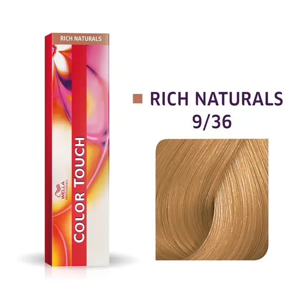 Купить 9/36 розовое золото, тонир. крем-краска для волос Color Touch, 60 мл Wella Professionals 9/36 розовое золото, тонир. крем-краска для волос Color Touch, 60 мл