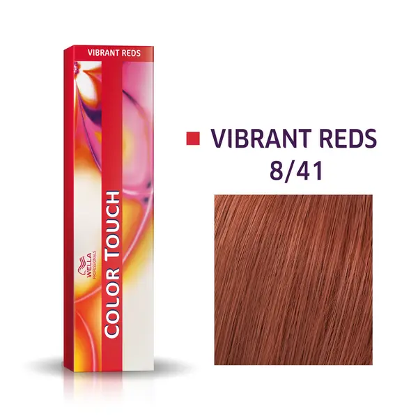 Wella Professionals 8/41 Светлый блонд красный пепельный, тонир. крем-краска д/волос без аммиака Color Touch, 60 мл