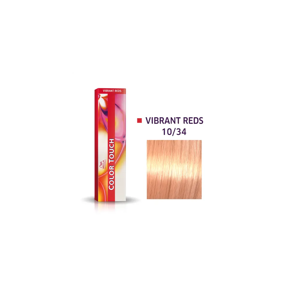 Wella Professionals 10/34 Яркий блонд золотист.красный, тонирующая крем-краска для волос без аммиака Color Touch, 60 мл