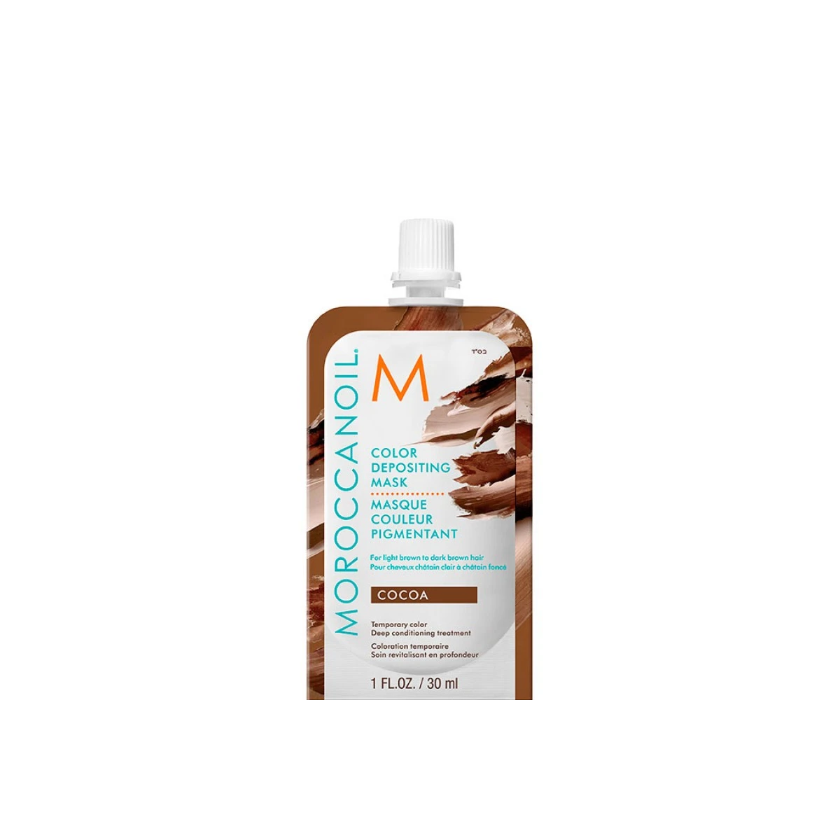 Купить Тонирующая маска Cocoa Color Depositing Mask, 30 мл Moroccanoil Тонирующая маска Cocoa Color Depositing Mask, 30 мл