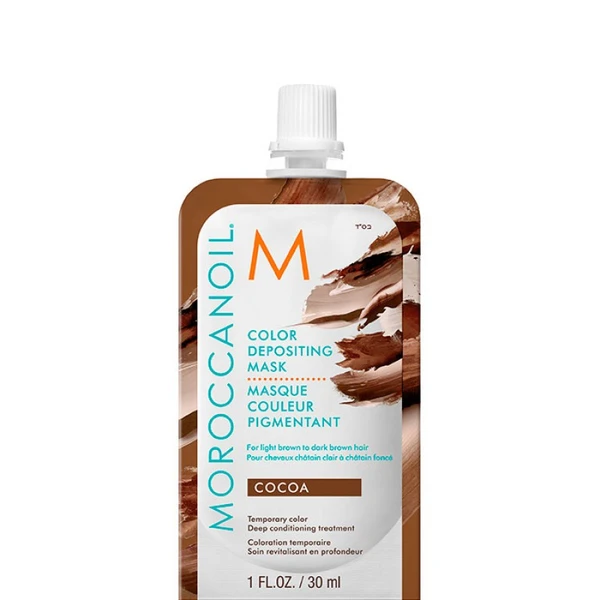 Купить Тонирующая маска Cocoa Color Depositing Mask, 30 мл Moroccanoil Тонирующая маска Cocoa Color Depositing Mask, 30 мл