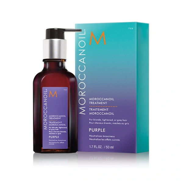 Moroccanoil Масло восстанавливающее с фиолетовым пигментом Treatment Purple, 50 мл