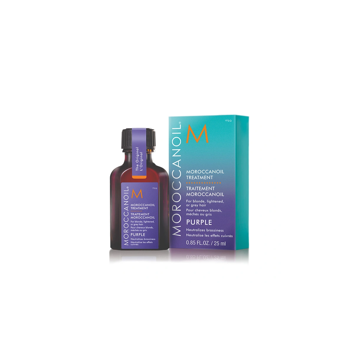 Moroccanoil Масло восстанавливающее с фиолетовым пигментом Treatment Purple, 25 мл