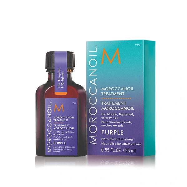 Moroccanoil Масло восстанавливающее с фиолетовым пигментом Treatment Purple, 25 мл