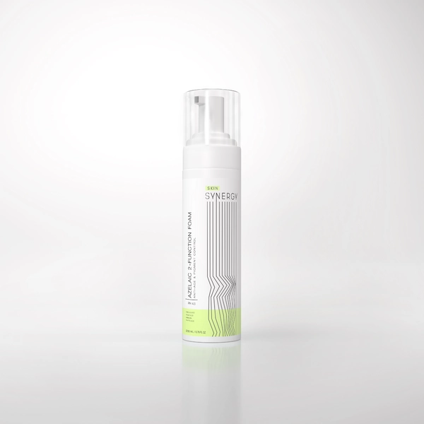 Skin Synergy Пенка Азелаиновая, AZELAIC 2-FUNCTION FOAM, 200 мл