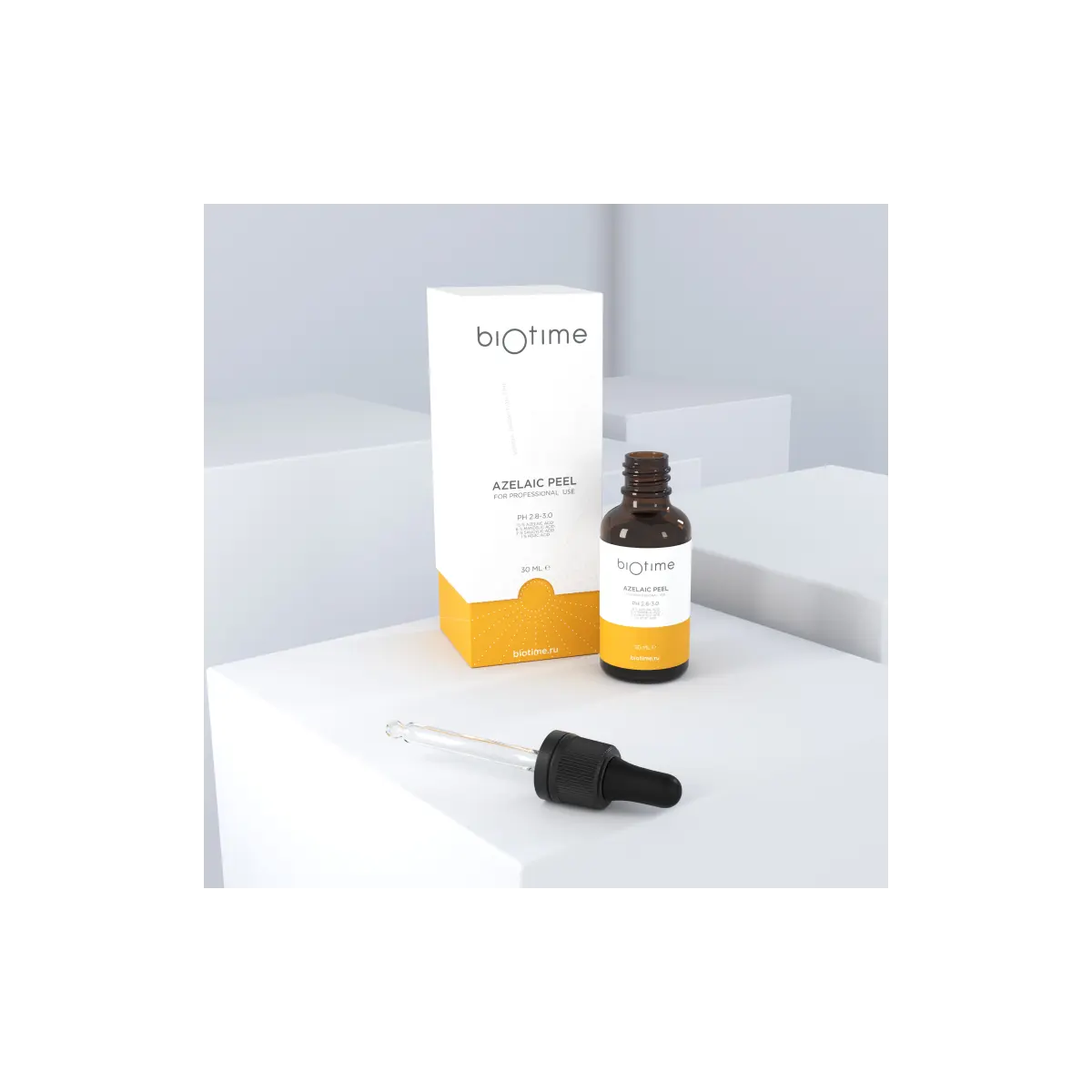 BIOTIME Пилинг Азелаиновый для борьбы с пигментацией и акне (Azelaic Peel) Biotime, 30 мл