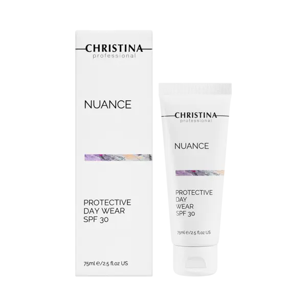 Купить Защитный дневной крем SPF 30, Nuance-Protective Day Wear SPF 30, 75 мл CHRISTINA Защитный дневной крем SPF 30, Nuance-Protective Day Wear SPF 30, 75 мл