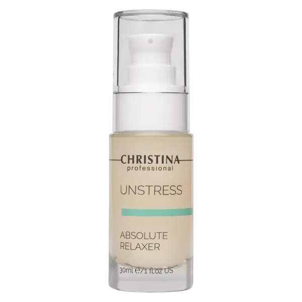 Купить Сыворотка для абсолютного разглаживания морщин Unstress Absolute Relaxer, 30 мл CHRISTINA Сыворотка для абсолютного разглаживания морщин Unstress Absolute Relaxer, 30 мл