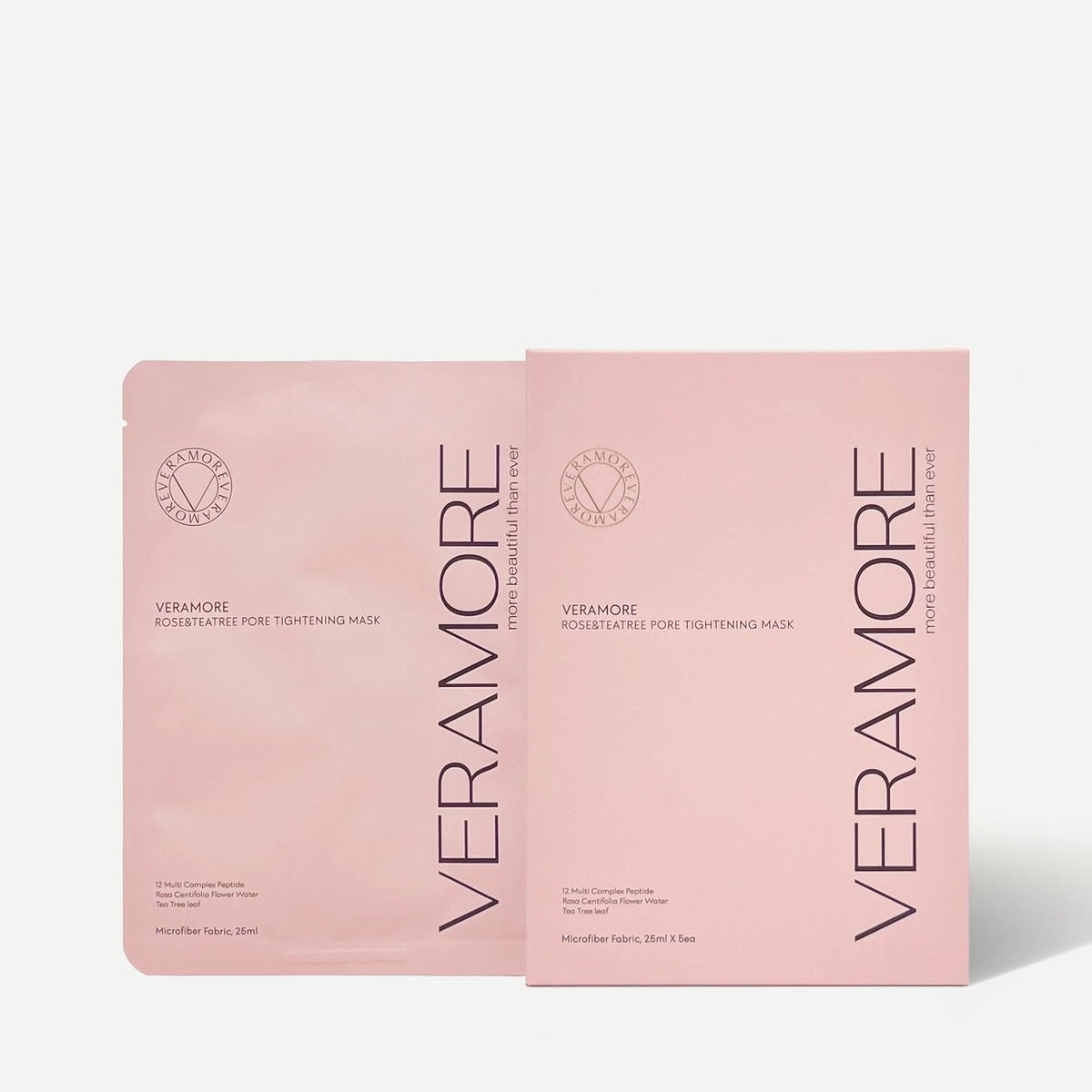 VERAMORE Маска для лица VERAMORE Rose&Tea Tree Pore Tightening Mask, 25 мл