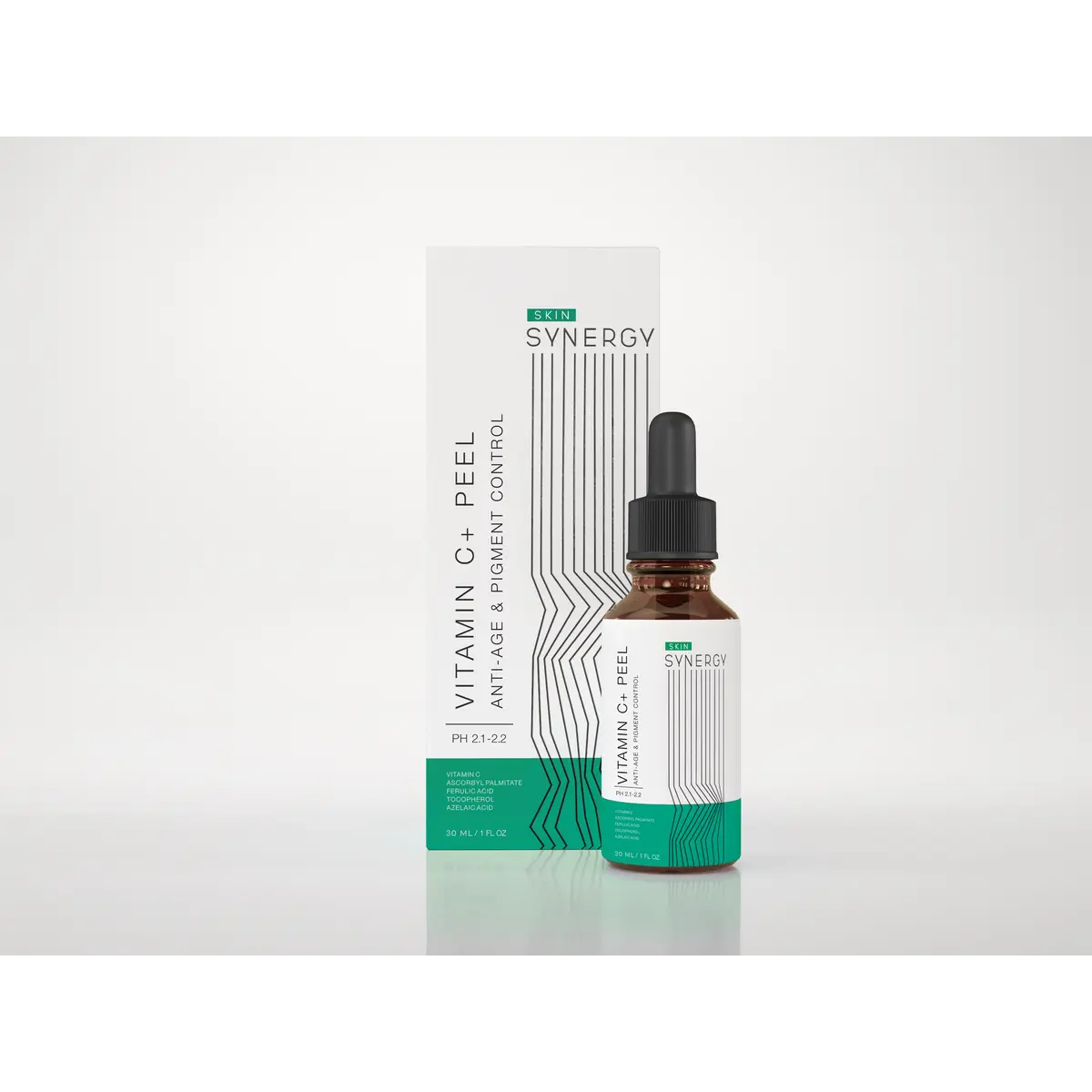 Купить Пилинг с Витамином С, VITAMIN C+ PEEL, 30 мл Skin Synergy Пилинг с Витамином С, VITAMIN C+ PEEL, 30 мл