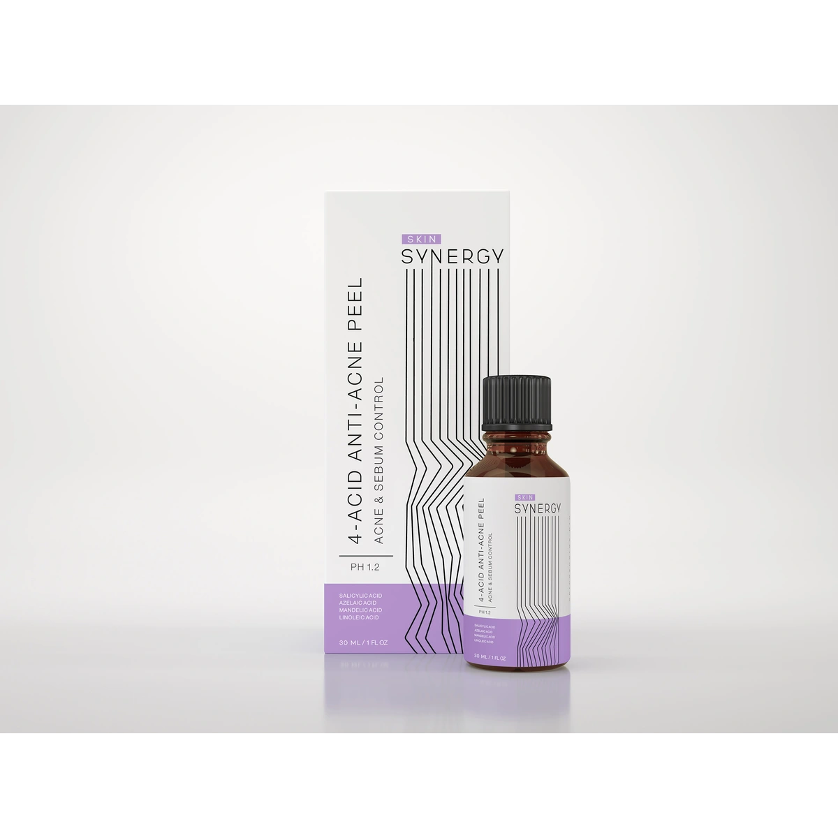 Купить Пилинг 4-х кислотный Анти-Акне 4-ACID ANTI-ACNE PEEL, 30 мл Skin Synergy Пилинг 4-х кислотный Анти-Акне 4-ACID ANTI-ACNE PEEL, 30 мл