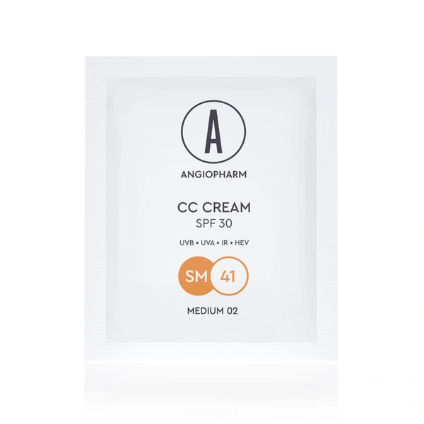 Купить пробник CC-крем SPF 30, 02 medium, 3 мл ANGIOPHARM пробник CC-крем SPF 30, 02 medium, 3 мл