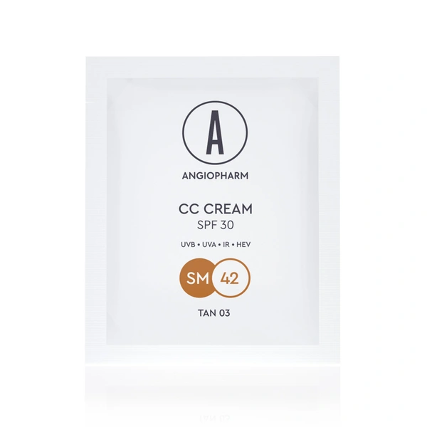 Купить Пробник CC-крем SPF 30, 03 tan, 3 мл ANGIOPHARM Пробник CC-крем SPF 30, 03 tan, 3 мл