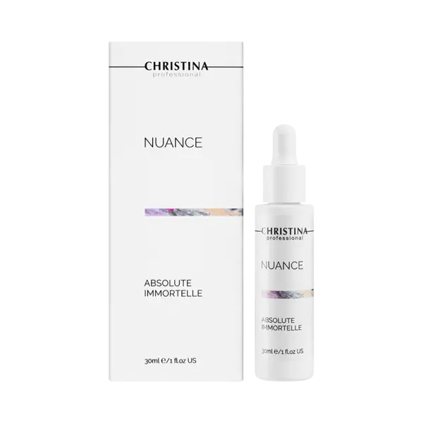 Купить Омолаживающая сыворотка с экстрактом иммортели Nuance Absolute Immortelle, 30 мл CHRISTINA Омолаживающая сыворотка с экстрактом иммортели Nuance Absolute Immortelle, 30 мл