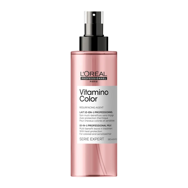 Купить Спрей-уход 10-1 профессиональный Vitamino Color для окрашенных волос, 190 мл L'Oréal Professionnel Спрей-уход 10-1 профессиональный Vitamino Color для окрашенных волос, 190 мл