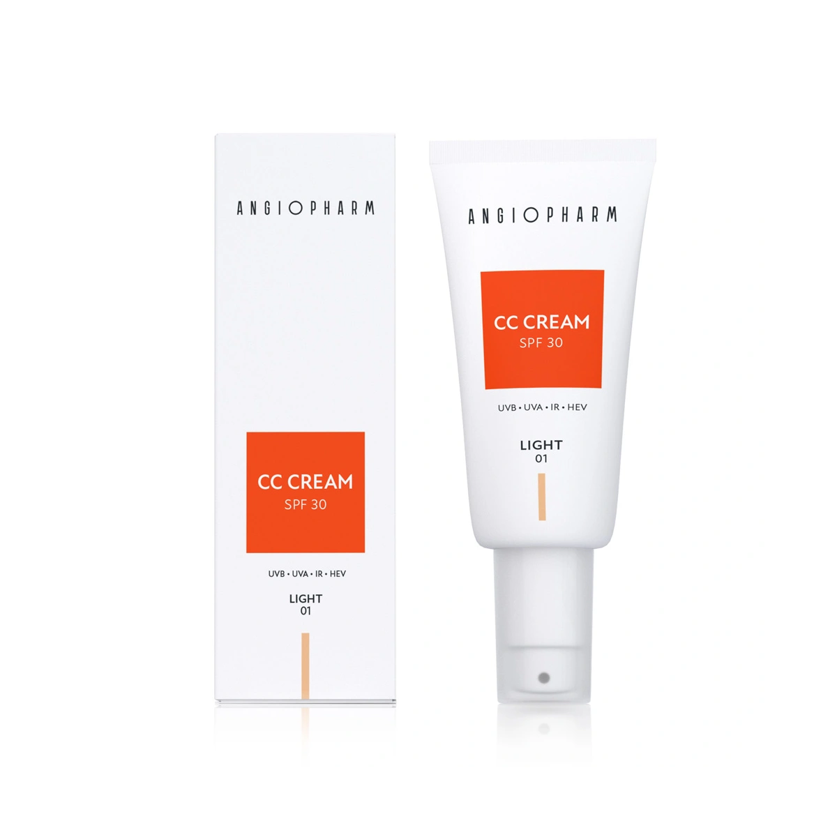 ANGIOPHARM CC-крем SPF 30, 01 Light, 30 мл (снято)