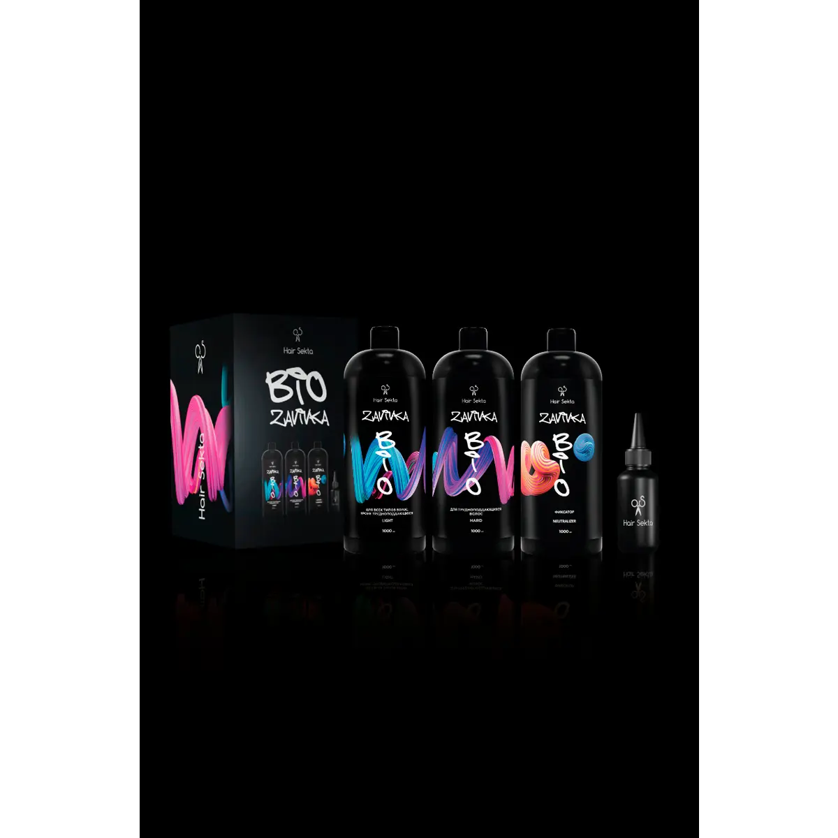 Купить BIO-ЗАВИВКА НАБОР 3*1000 мл- Light, Normal, Neutralizer+флакон с аппликатором (100мл) Hair Sekta Hair Sekta BIO-ЗАВИВКА НАБОР 3*1000 мл- Light, Normal, Neutralizer+флакон с аппликатором (100мл) Hair Sekta
