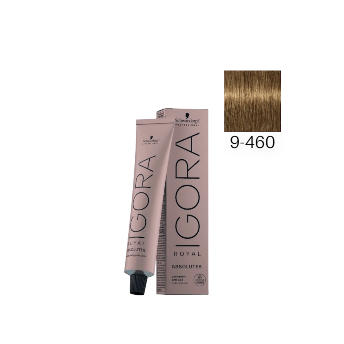 Schwarzkopf Professional 9-460 Блондин бежевый шоколадный натуральный, краска для волос Igora Royal Absolutes, 60 мл