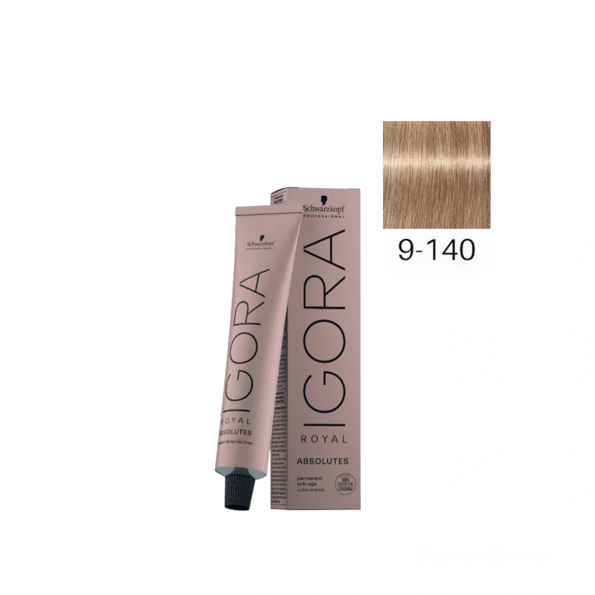 Schwarzkopf Professional 9-140 Блондин сандрэ бежевый натуральный, краска для волос Igora Royal Absolutes, 60 мл