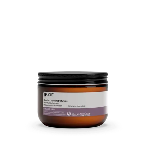 Купить Маска для поврежденных волос DAMAGED HAIR (стекло), 400 мл Insight Professional Маска для поврежденных волос DAMAGED HAIR (стекло), 400 мл