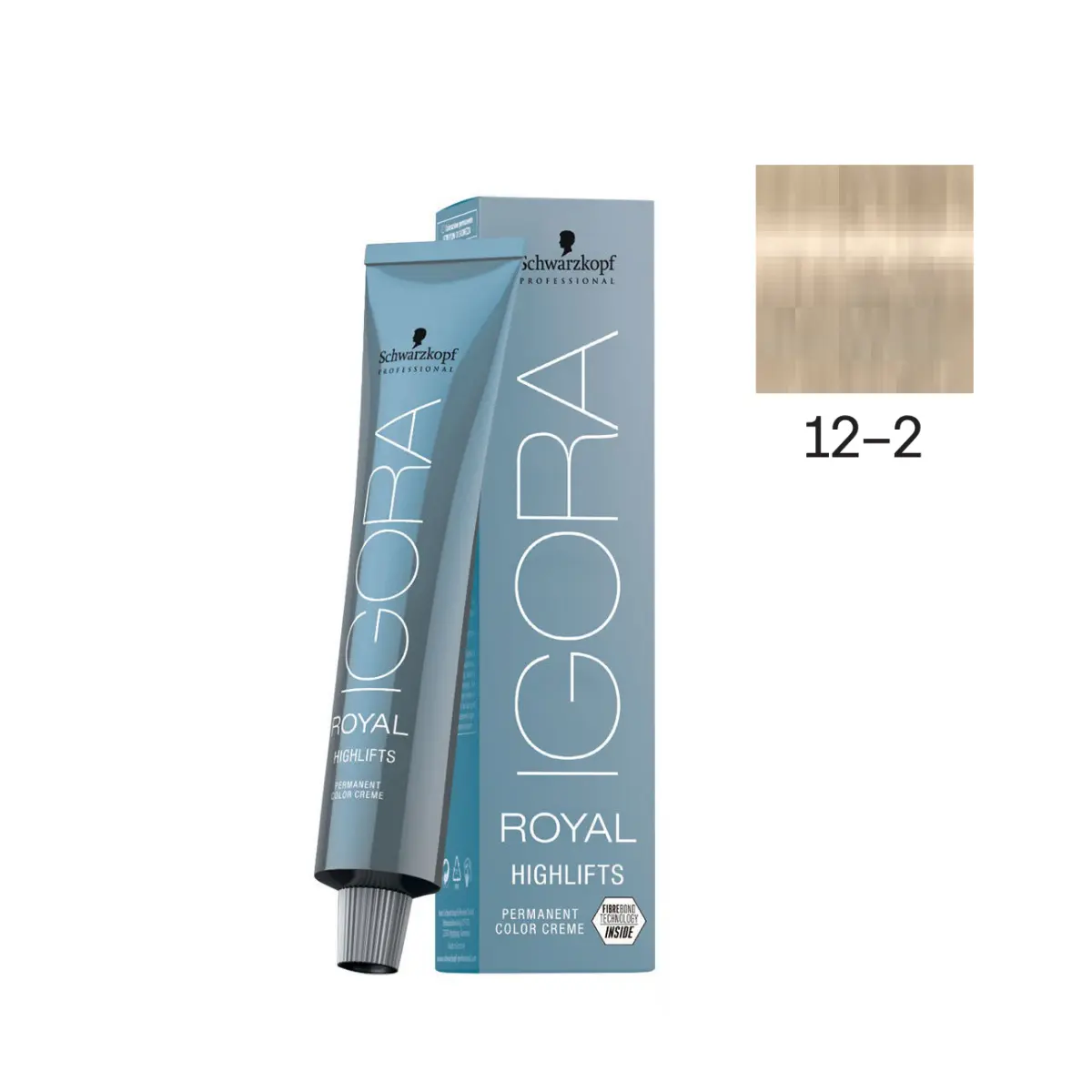 Купить 12-2 Специальный блондин пепельный Igora Royal Highlifts, 60 мл Schwarzkopf Professional 12-2 Специальный блондин пепельный Igora Royal Highlifts, 60 мл
