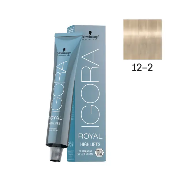 Schwarzkopf Professional 12-2 Специальный блондин пепельный Igora Royal Highlifts, 60 мл
