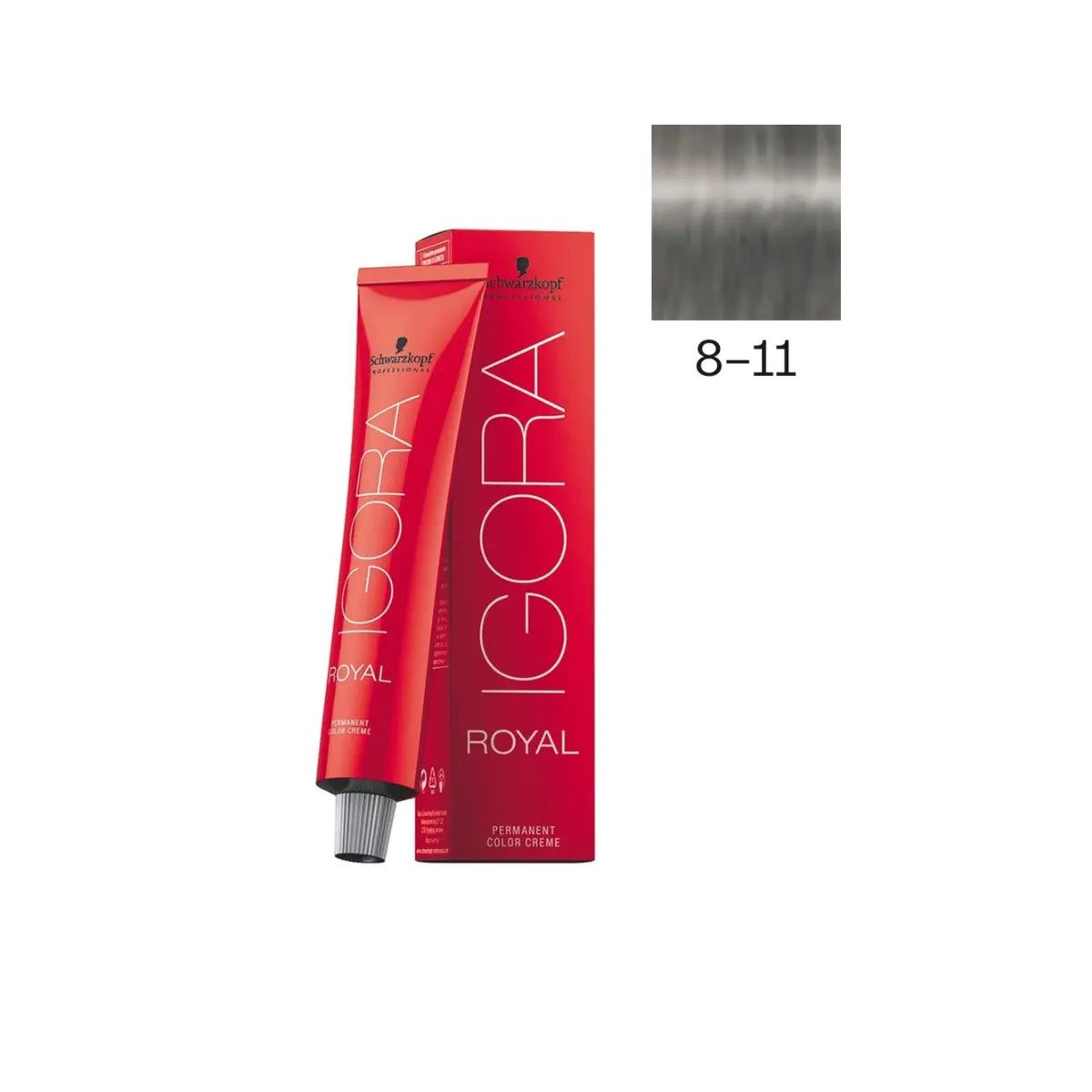 Schwarzkopf Professional 8-11 Светлый русый сандрэ экстра, краска для волос Igora Royal, 60 мл