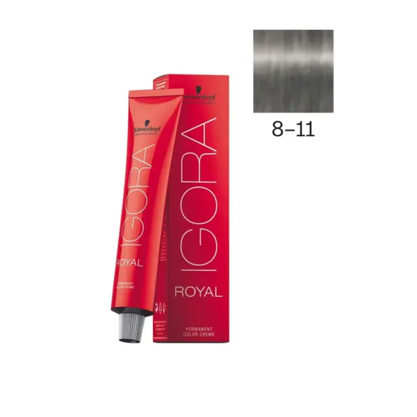 Schwarzkopf Professional 8-11 Светлый русый сандрэ экстра, краска для волос Igora Royal, 60 мл