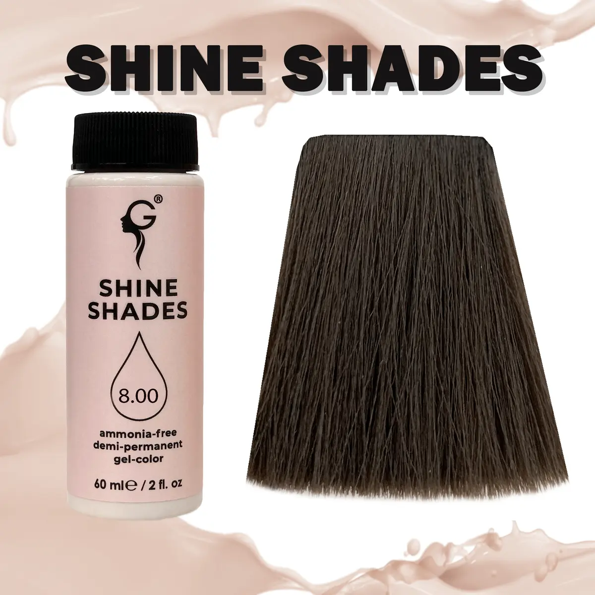 Купить 8.00 полуперманентный гель-краситель Shine Shades для седины, 60 мл Gera Professional 8.00 полуперманентный гель-краситель Shine Shades для седины, 60 мл