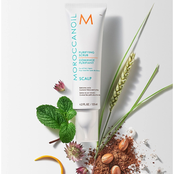 Moroccanoil Очищающий скраб для кожи головы Purifying Scrub, 125 мл