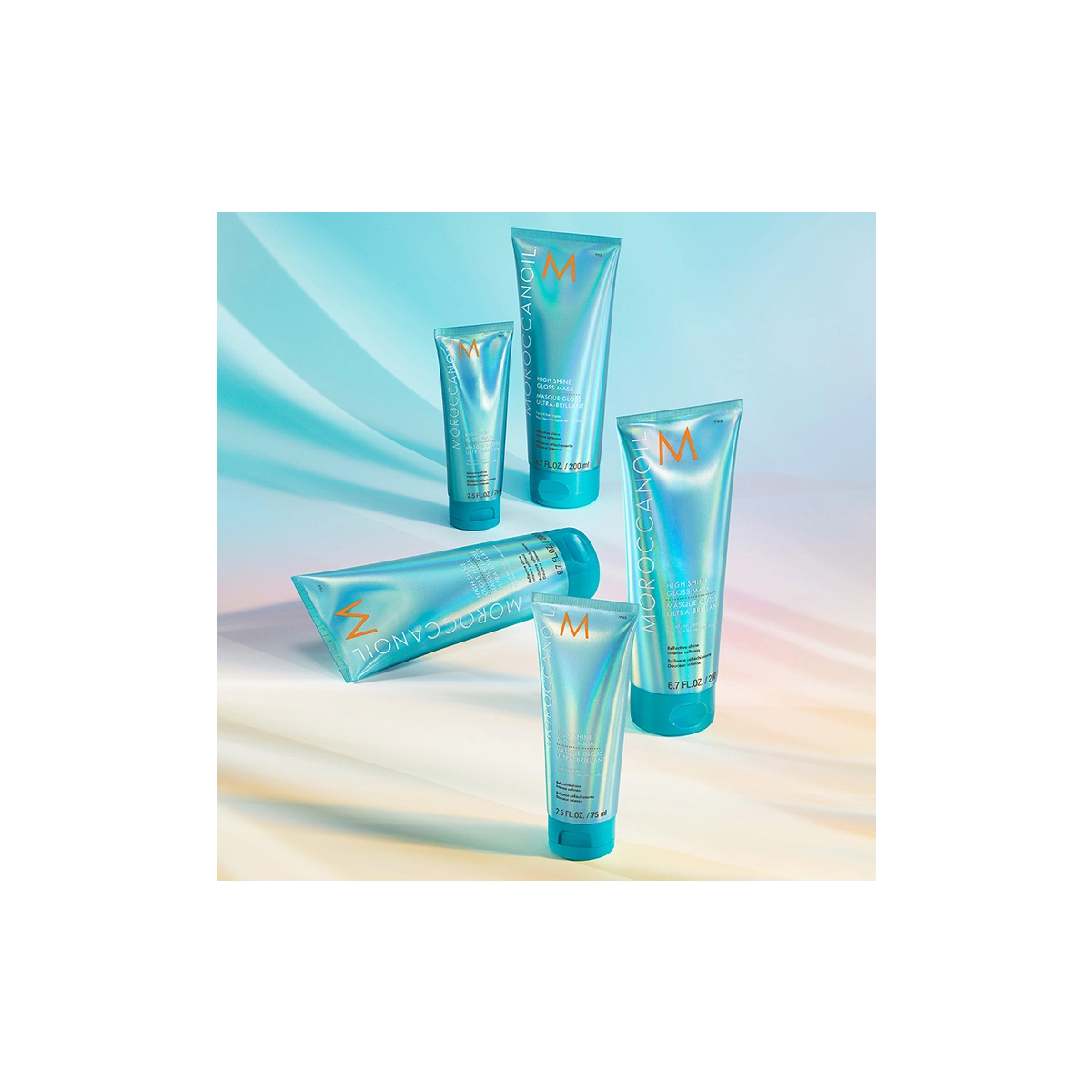 Купить Маска для интенсивного сияния HIGH SHINE GLOSS MASK, 75 мл Moroccanoil Маска для интенсивного сияния HIGH SHINE GLOSS MASK, 75 мл