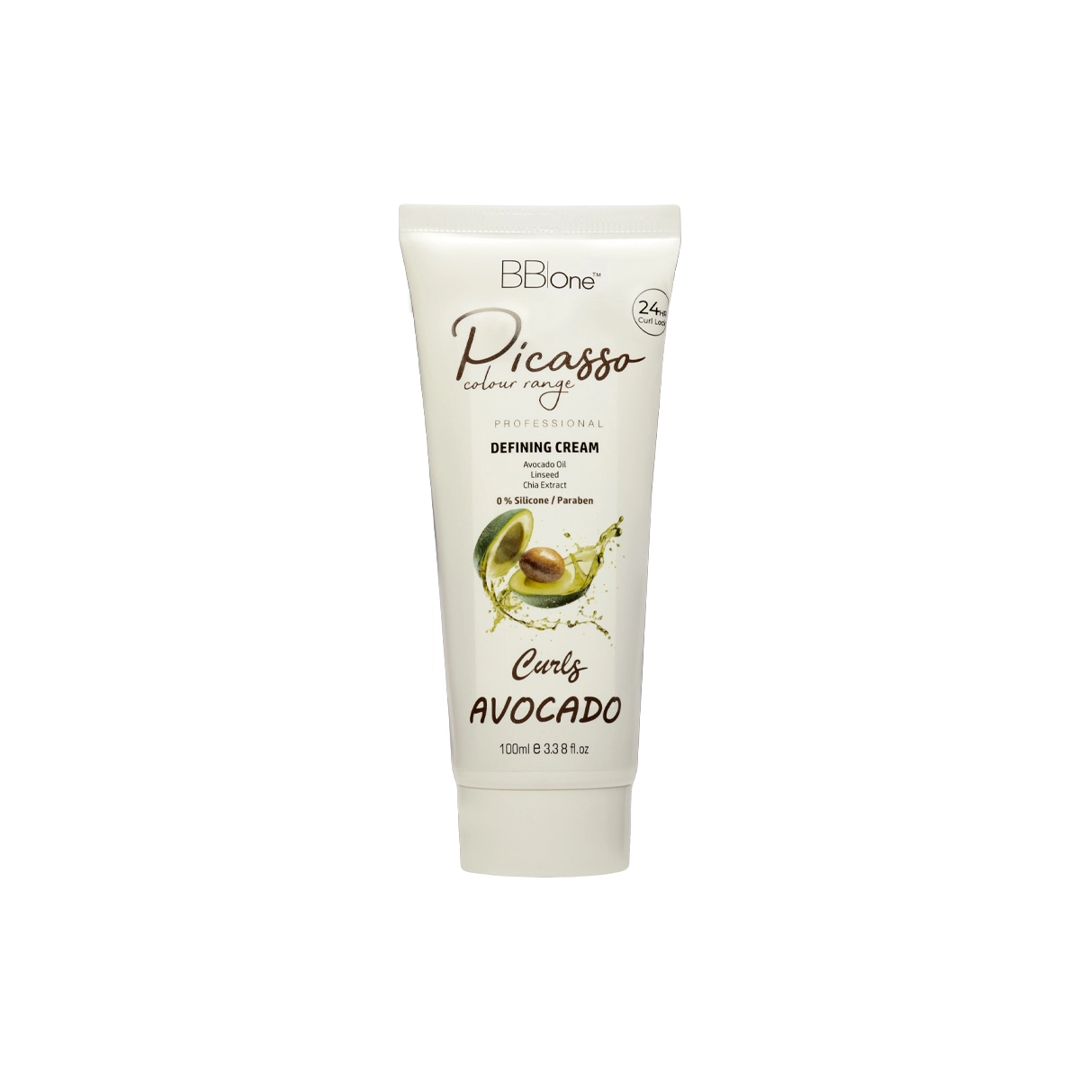 PICASSO Крем для кудрявых волос Picasso Definig cream Avocado Curls (туба), 100 мл