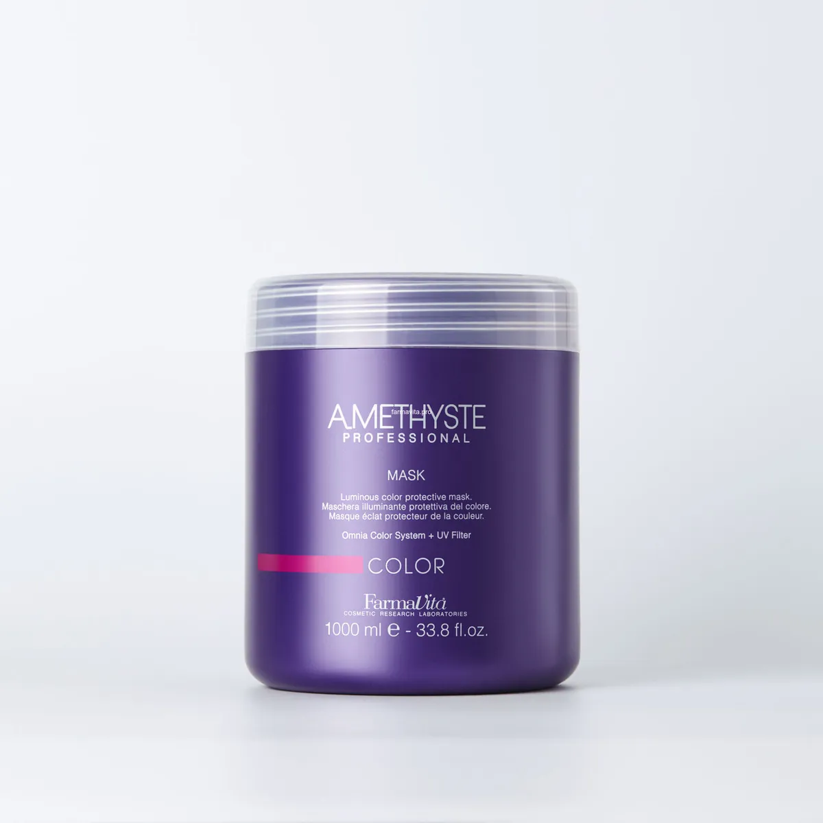 Купить Маска для окрашенных волос Amethyste Color, 1000 мл FarmaVita Маска для окрашенных волос Amethyste Color, 1000 мл